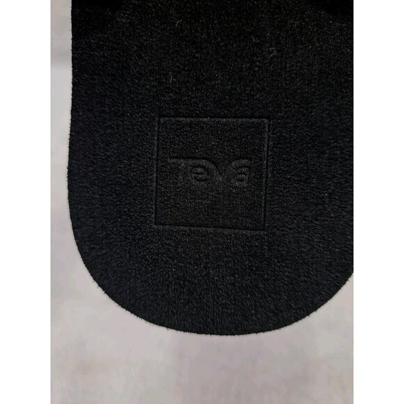 Teva Olowahu Slides Black Slip On Sandals Flip Flops 6840 Size 8 Womens Comfy - Picture 5 of 10